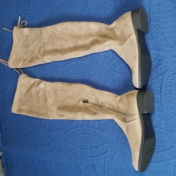 CATHERINE MALANDRINO Morcha Suede Over the Knee Boots - Picture 3 of 8